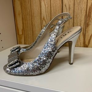 Glittery heels